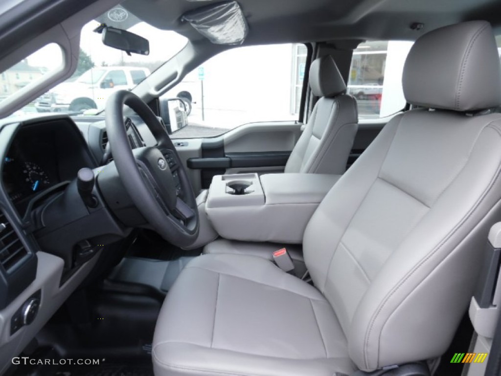 2015 F150 XL SuperCab 4x4 - Oxford White / Medium Earth Gray photo #11