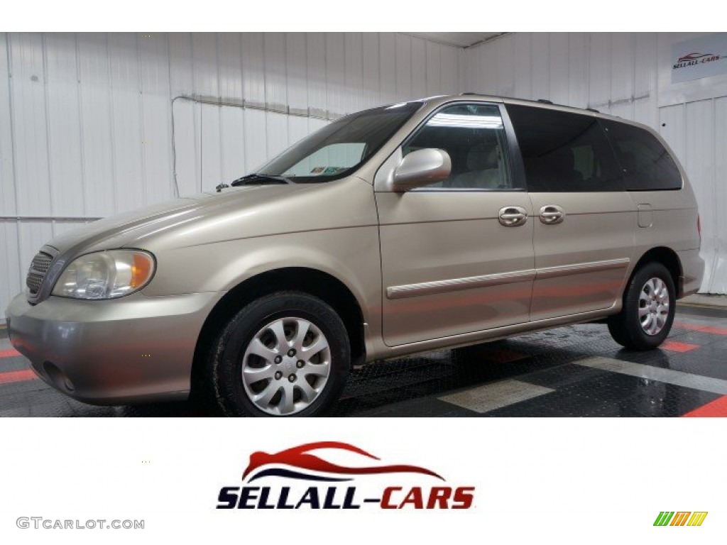 Silky Beige Metallic Kia Sedona