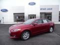 2015 Ruby Red Metallic Ford Fusion SE  photo #1