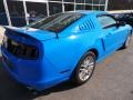 2014 Grabber Blue Ford Mustang GT Premium Coupe  photo #4