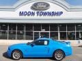 2014 Grabber Blue Ford Mustang GT Premium Coupe  photo #6
