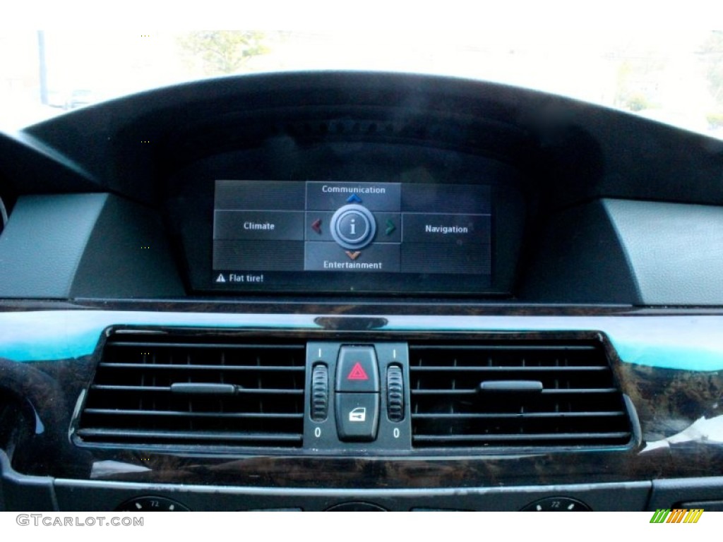 2004 5 Series 530i Sedan - Orient Blue Metallic / Black photo #17