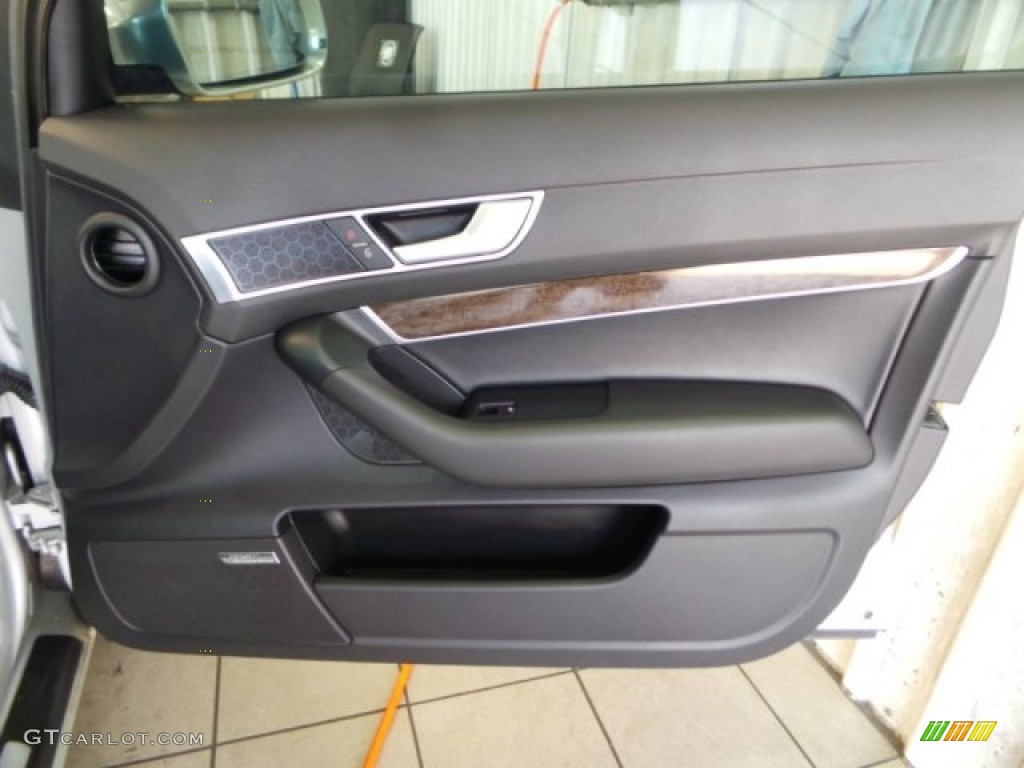 2009 S6 5.2 quattro Sedan - Ice Silver Metallic / Black photo #39