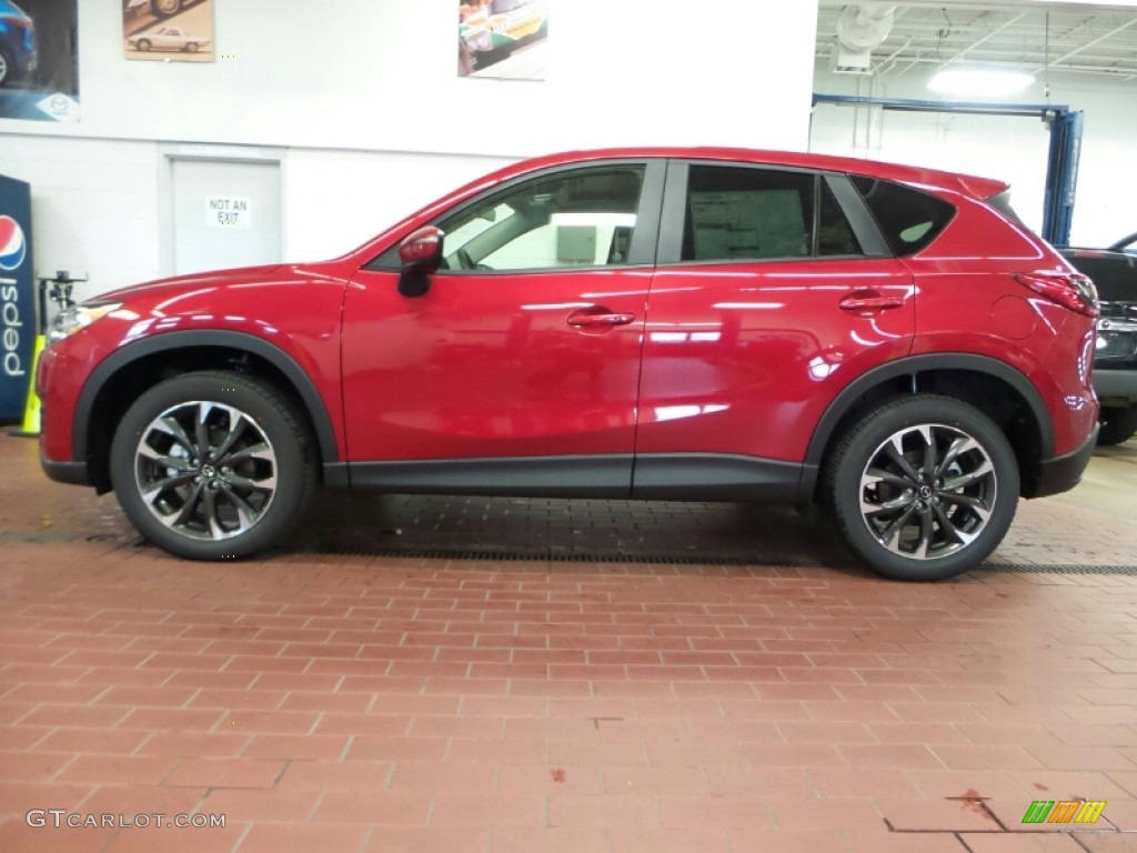 Soul Red Metallic 2016 Mazda CX-5 Grand Touring AWD Exterior Photo #103178124