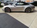 Platinum Silver Metallic - 911 Carrera 4S Cabriolet Photo No. 4