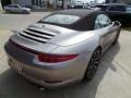 Platinum Silver Metallic - 911 Carrera 4S Cabriolet Photo No. 7