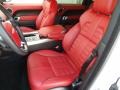2014 Land Rover Range Rover Sport Ebony/Pimento/Pimento Interior Front Seat Photo