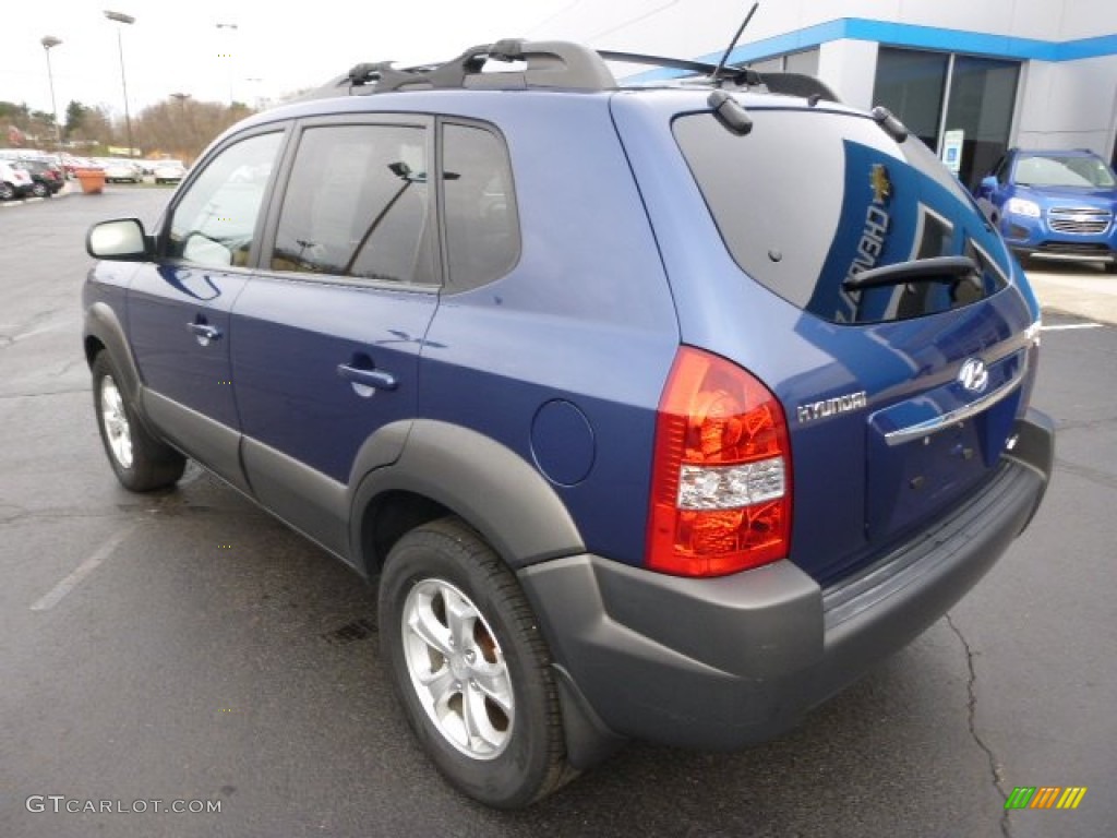 2009 Tucson SE V6 4WD - Nautical Blue / Gray photo #3