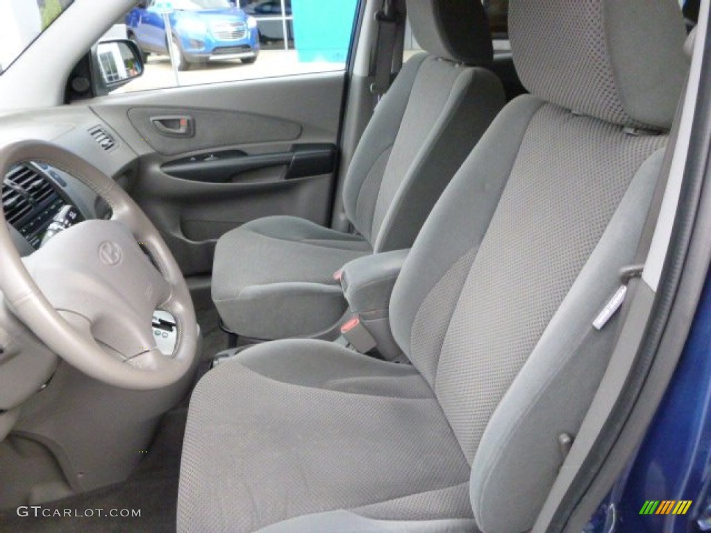 2009 Tucson SE V6 4WD - Nautical Blue / Gray photo #10