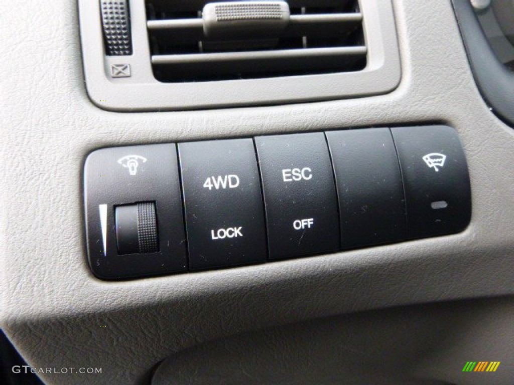 2009 Tucson SE V6 4WD - Nautical Blue / Gray photo #17