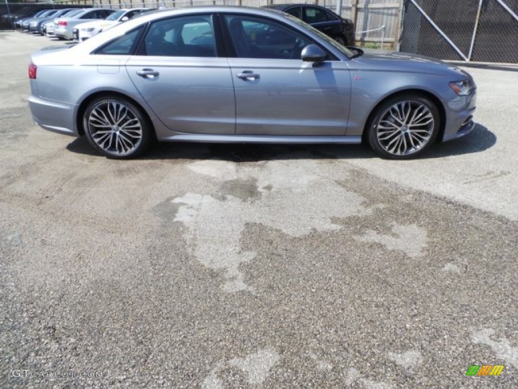 2016 A6 3.0 TFSI Prestige quattro - Tornado Grey Metallic / Black photo #8