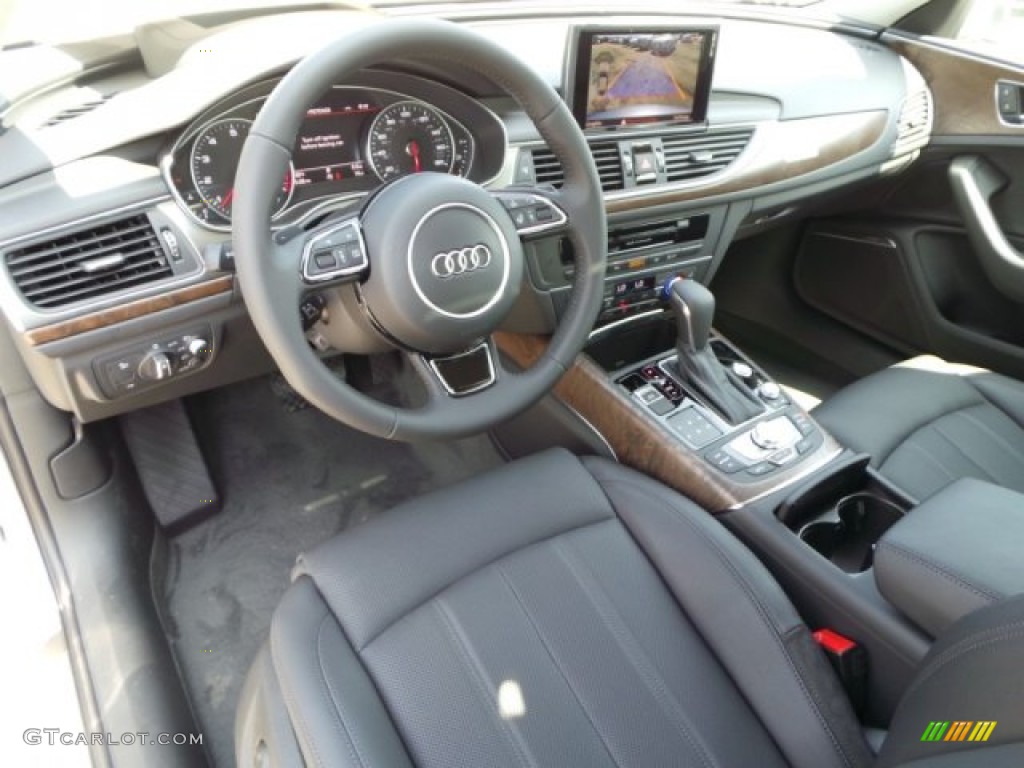 Black Interior 2016 Audi A6 3.0 TFSI Prestige quattro Photo #103180772