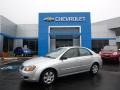2009 Bright Silver Metallic Kia Spectra EX Sedan #103143545