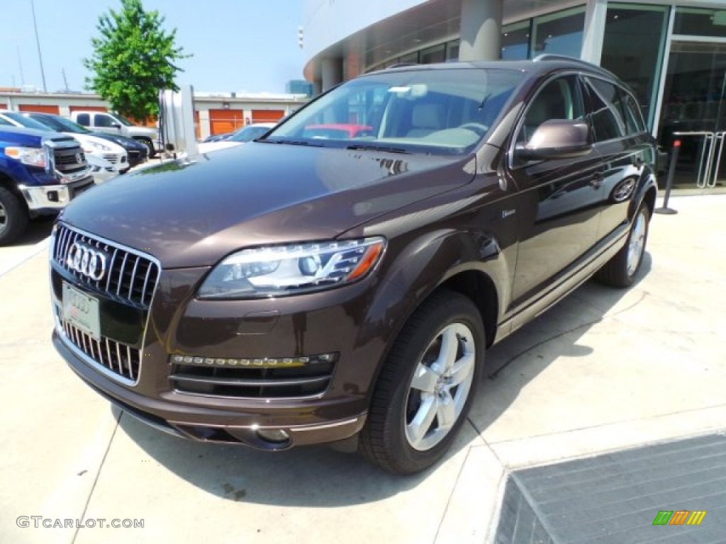 2015 Q7 3.0 Premium Plus quattro - Teak Brown Metallic / Cardamom Beige photo #3