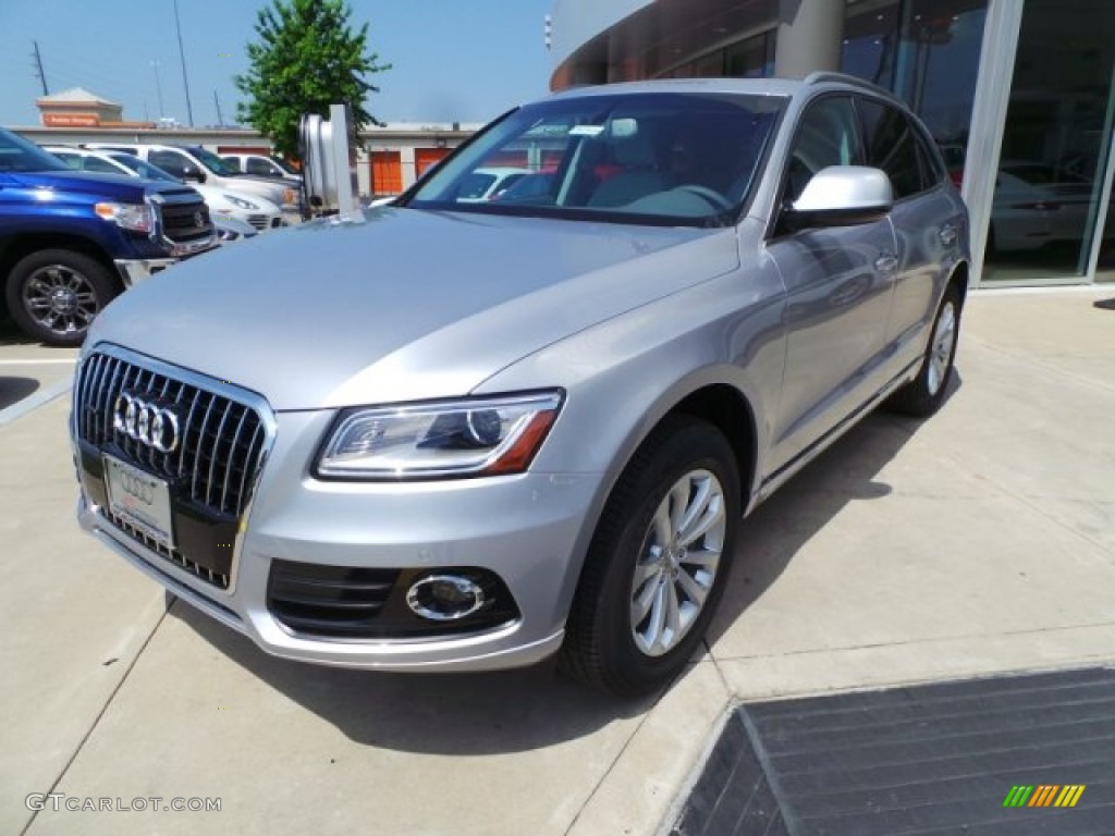 Florett Silver Metallic 2015 Audi Q5 2.0 TFSI Premium Plus quattro Exterior Photo #103182818