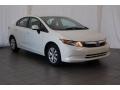 Taffeta White - Civic LX Sedan Photo No. 2