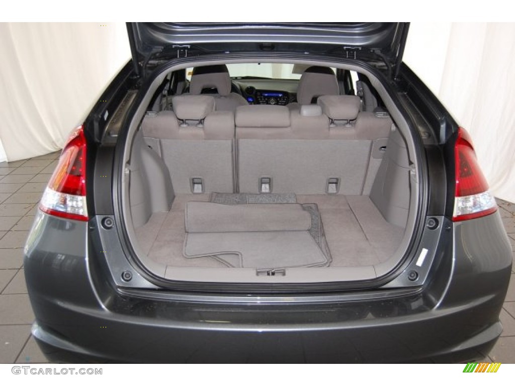 2012 Insight LX Hybrid - Polished Metal Metallic / Gray photo #27