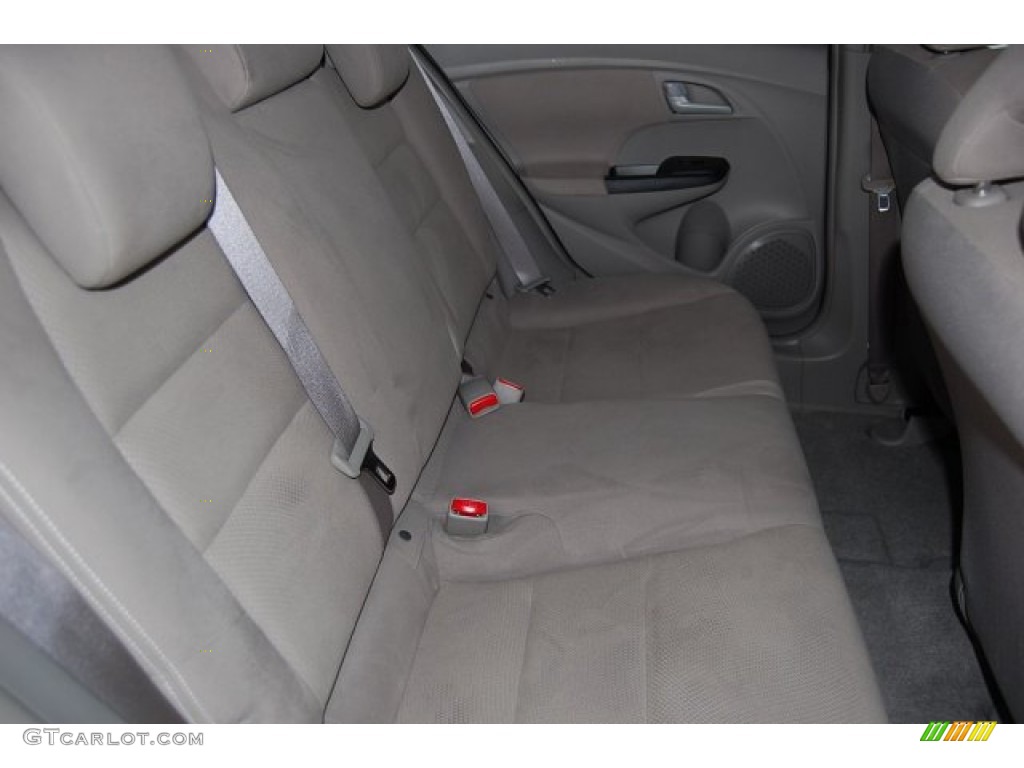 2012 Insight LX Hybrid - Polished Metal Metallic / Gray photo #29