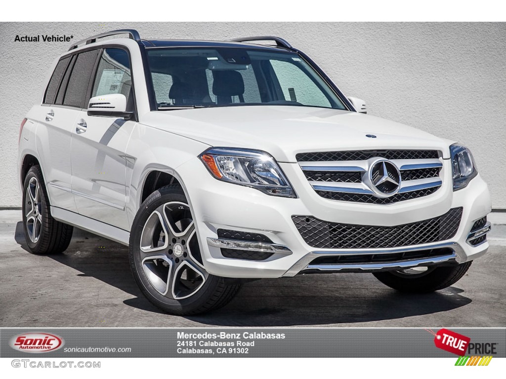 2015 GLK 250 BlueTEC 4Matic - Polar White / Black photo #1