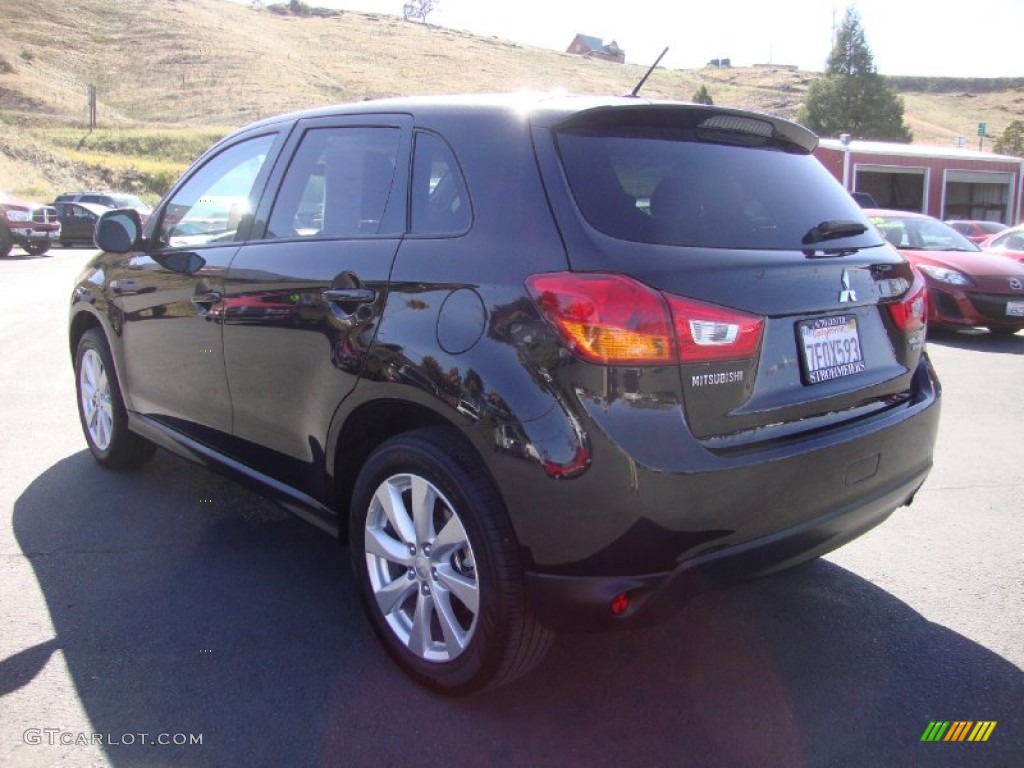 2014 Outlander Sport ES - Labrador Black Pearl / Black photo #5