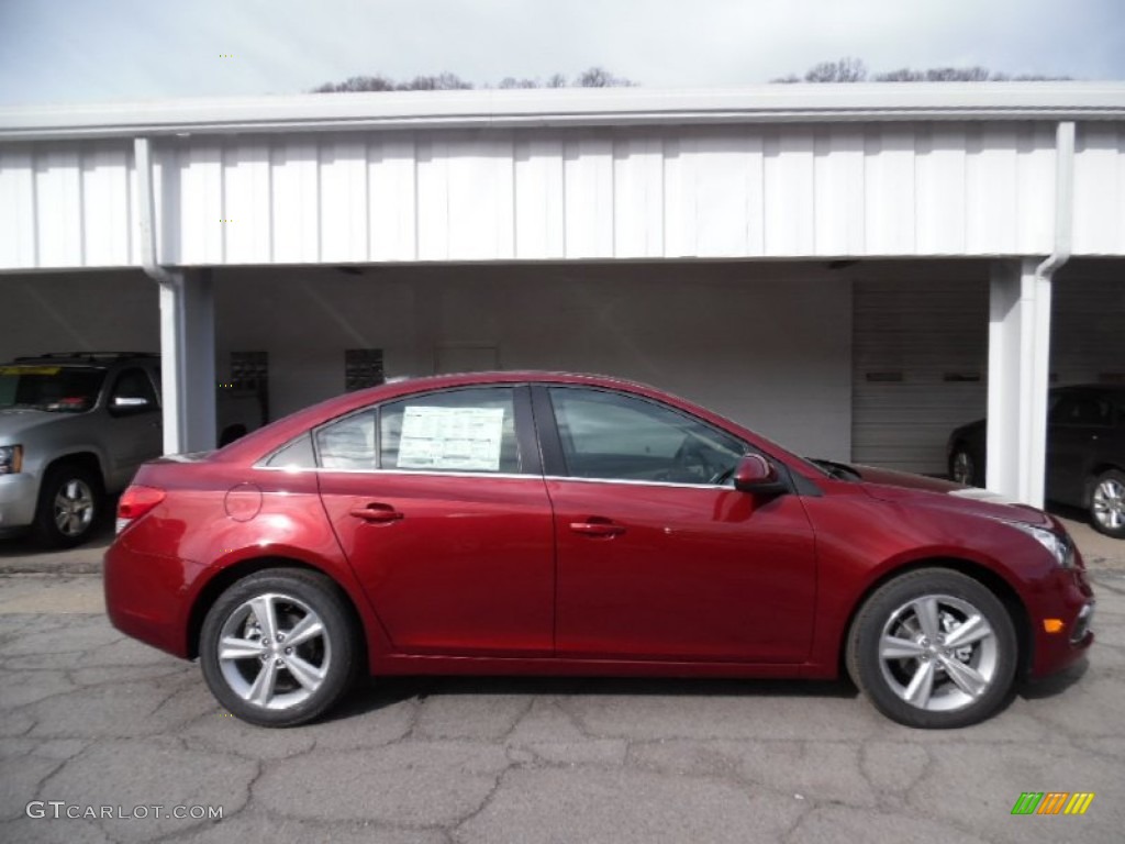 Siren Red Tintcoat 2015 Chevrolet Cruze LT Exterior Photo #103186663