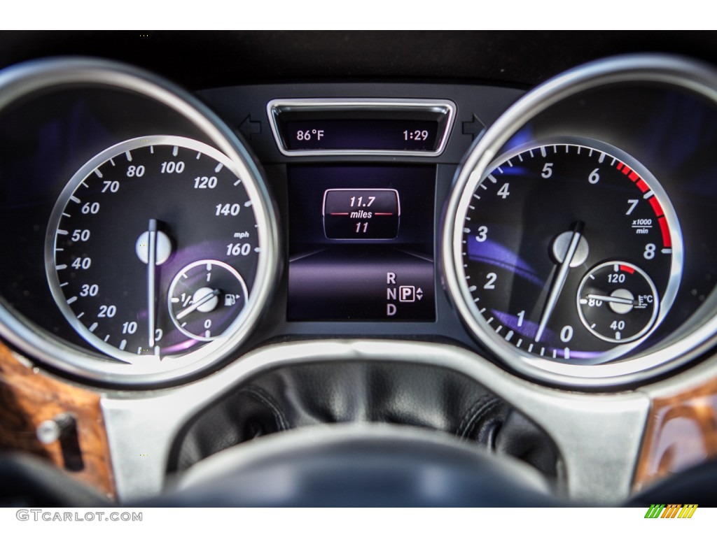 2015 Mercedes-Benz ML 350 Gauges Photo #103186993