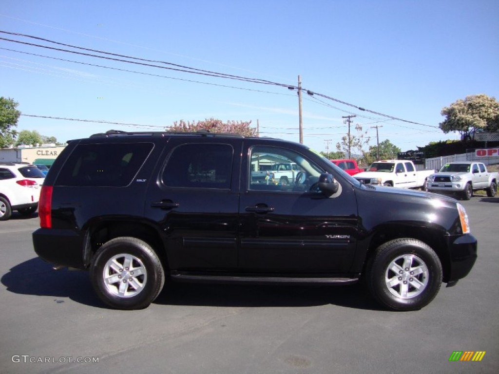 Carbon Black Metallic 2012 GMC Yukon SLT 4x4 Exterior Photo #103187554