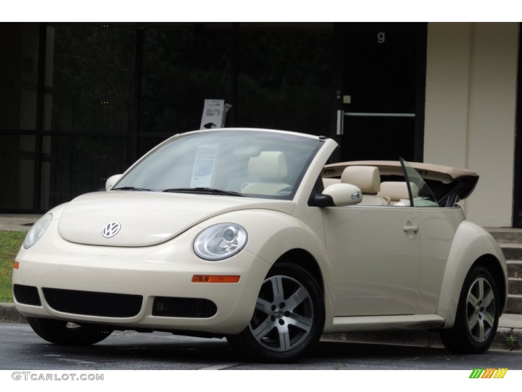 2006 New Beetle 2.5 Convertible - Harvest Moon Beige / Cream photo #3