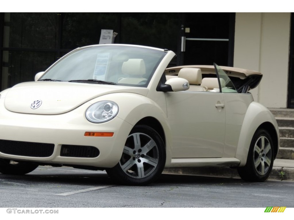 2006 New Beetle 2.5 Convertible - Harvest Moon Beige / Cream photo #5