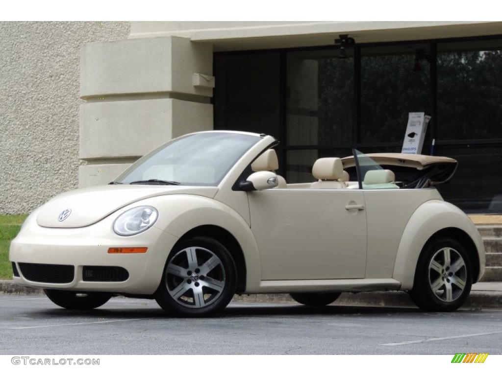 2006 New Beetle 2.5 Convertible - Harvest Moon Beige / Cream photo #7