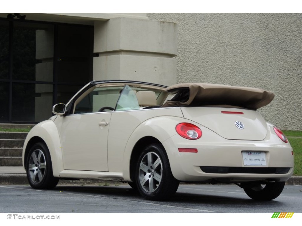 2006 New Beetle 2.5 Convertible - Harvest Moon Beige / Cream photo #8