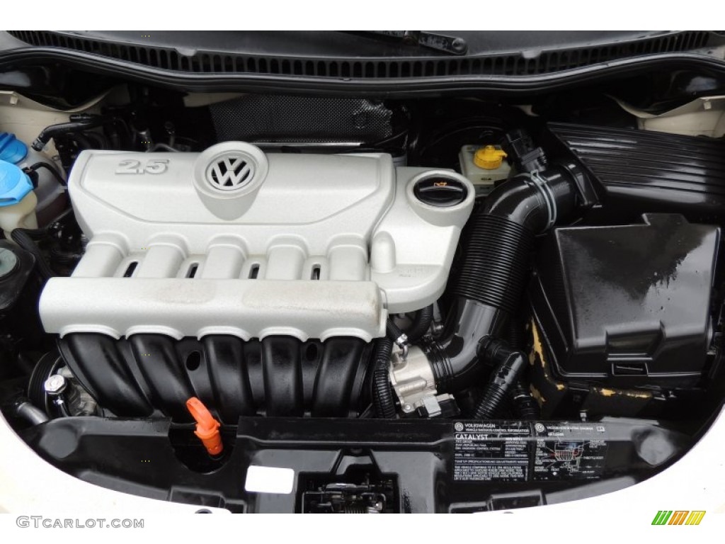 2006 Volkswagen New Beetle 2.5 Convertible 2.5L DOHC 20V Inline 5 Cylinder Engine Photo #103189488