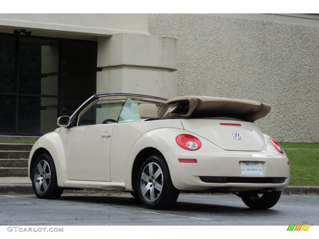 2006 New Beetle 2.5 Convertible - Harvest Moon Beige / Cream photo #35