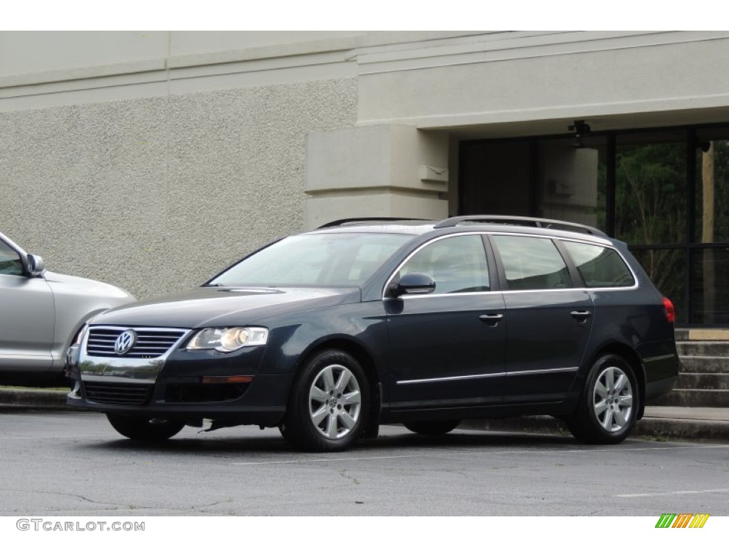 Blue Graphite Metallic 2007 Volkswagen Passat 2.0T Wagon Exterior Photo #103190077