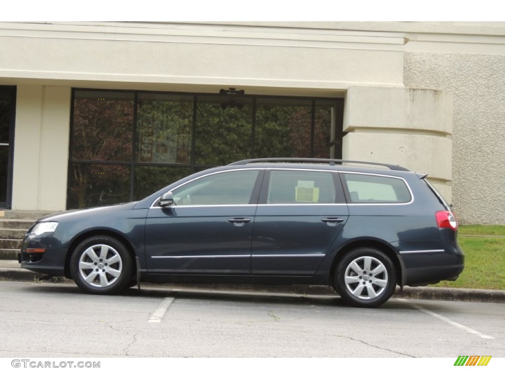 Blue Graphite Metallic 2007 Volkswagen Passat 2.0T Wagon Exterior Photo #103190182