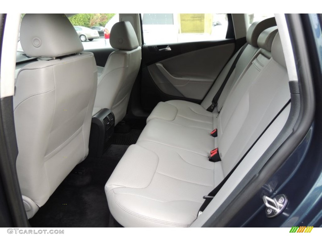 2007 Passat 2.0T Wagon - Blue Graphite Metallic / Latte Macchiato photo #20