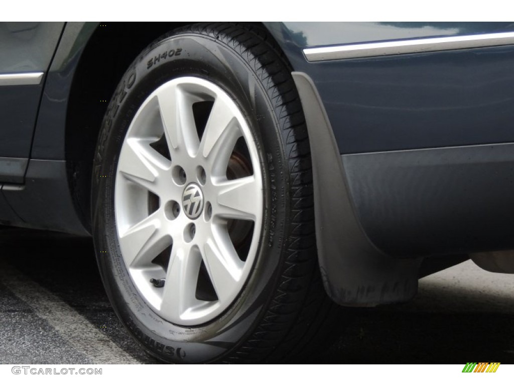 2007 Passat 2.0T Wagon - Blue Graphite Metallic / Latte Macchiato photo #34