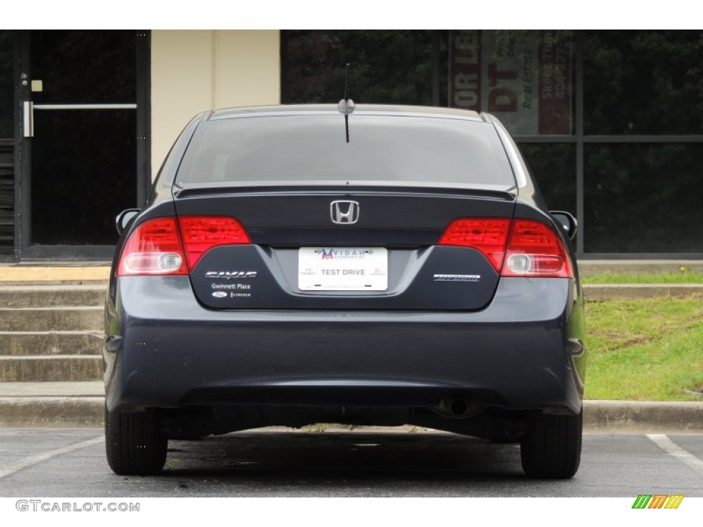 2008 Civic Hybrid Sedan - Magnetic Pearl / Blue photo #7