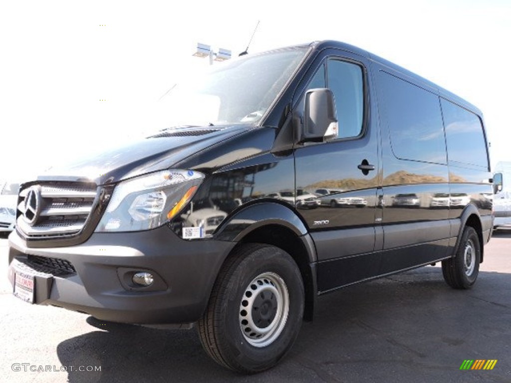 2015 Sprinter 2500 Passenger Van - Jet Black / Black photo #1