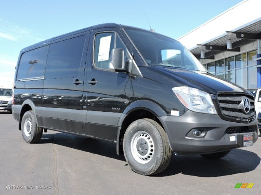 2015 Sprinter 2500 Passenger Van - Jet Black / Black photo #3