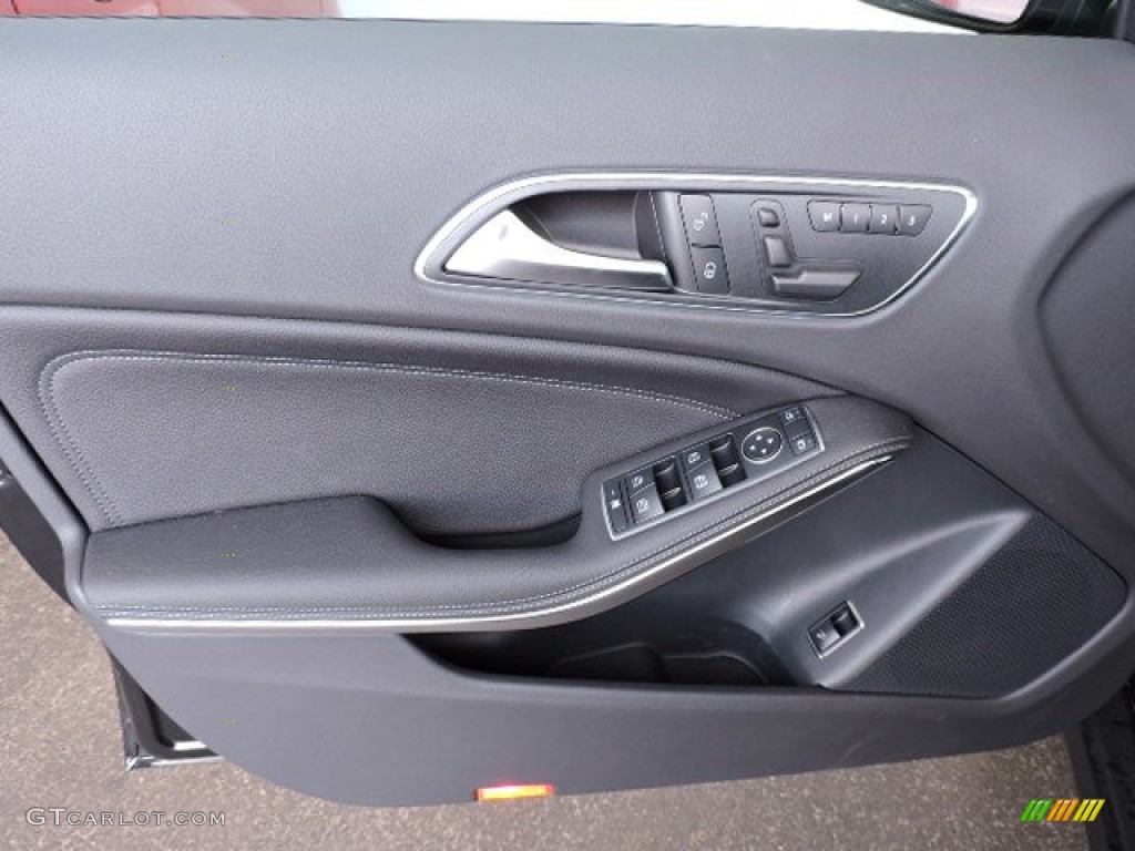 2015 Mercedes-Benz GLA 250 4Matic Black Door Panel Photo #103192027
