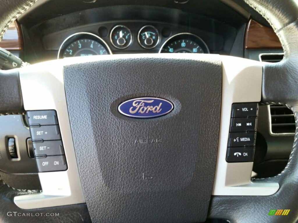 2009 Flex SEL AWD - Sterling Grey Metallic / Charcoal Black photo #13