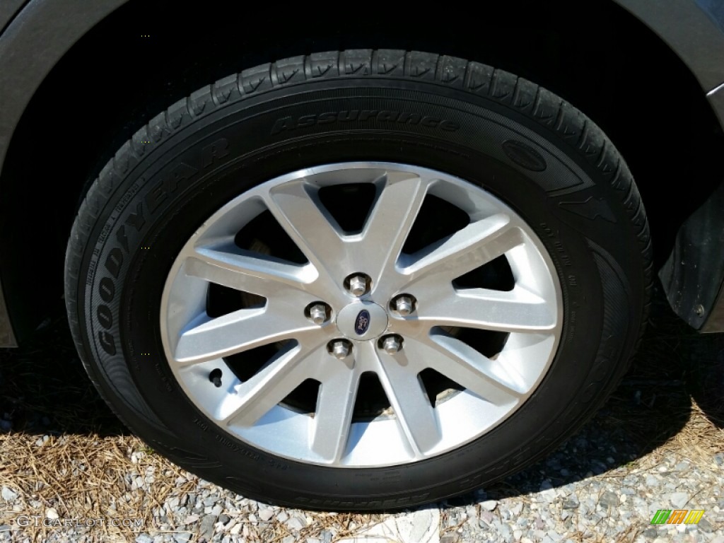 2009 Flex SEL AWD - Sterling Grey Metallic / Charcoal Black photo #30