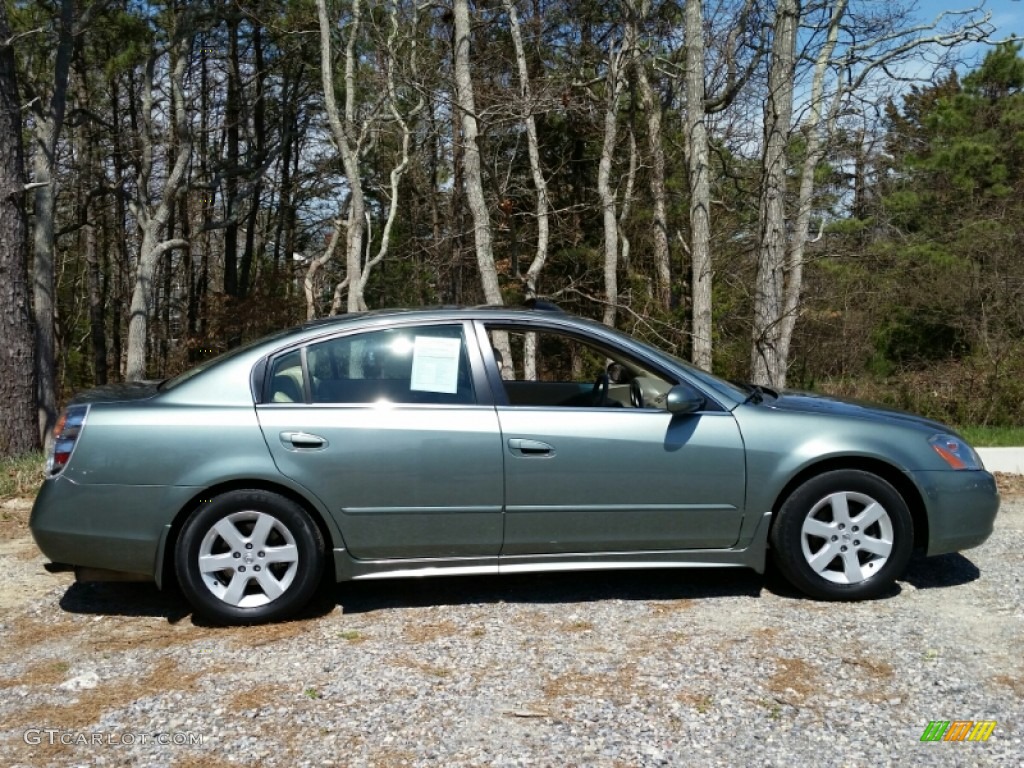 2003 Altima 2.5 SL - Mystic Emerald Green / Blond photo #3