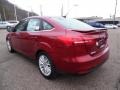 2015 Ruby Red Metallic Ford Focus Titanium Sedan  photo #5