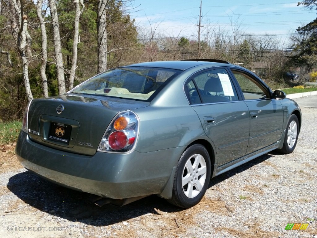 2003 Altima 2.5 SL - Mystic Emerald Green / Blond photo #7