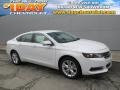 Summit White 2015 Chevrolet Impala LT