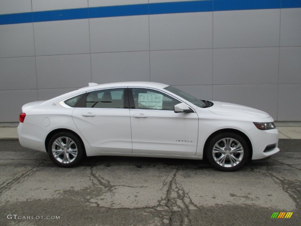 Summit White 2015 Chevrolet Impala LT Exterior Photo #103194253