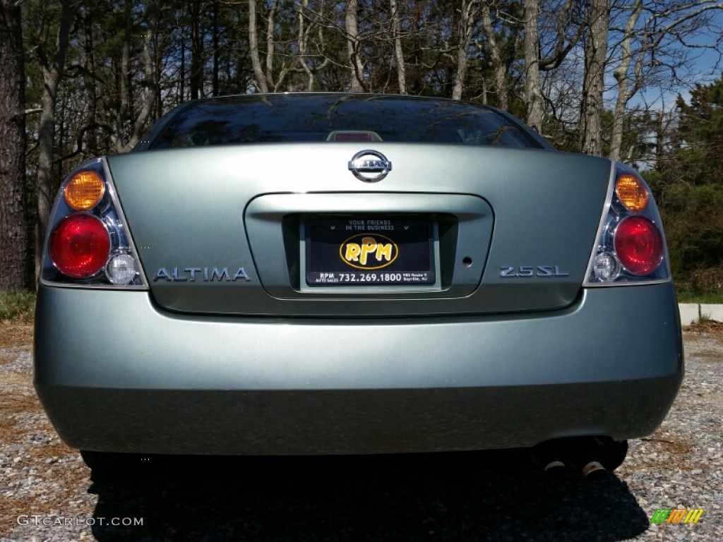 2003 Altima 2.5 SL - Mystic Emerald Green / Blond photo #8
