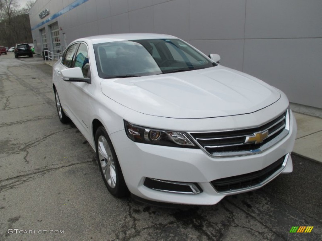 Summit White 2015 Chevrolet Impala LT Exterior Photo #103194430